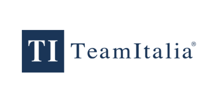 Logo značky svietidiel Team Italia. Bellatrix.